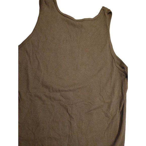 MENS SUPERMAN ANIME BLACK TANK TOP SIZE LARGE - Picture 4 of 4